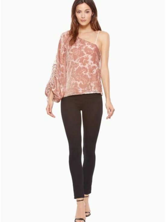 Parker Tops - NEW Parker Women's XS Cleo Floral-Print Blouse Top In Apricot NWT $198